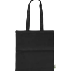 Torba bawełniana na zakupy / Czarny V2192-03