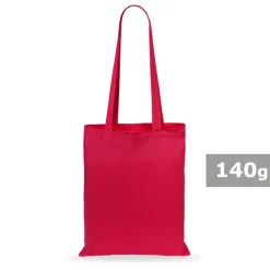 Torba bawełniana na zakupy / Czerwony V6889-05