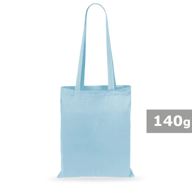 Torba bawełniana na zakupy / Niebieski pastelowy V6889-94