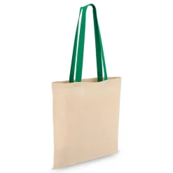 Torba bawełniana OEKO-TEX® 38 x 42 cm 140 g/m² / Zielony LT95381-N0031