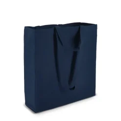 Torba bawełniana OEKO-TEX® 38 x 10 x 42 cm 140 g/m² / Ciemnoniebieski LT95383-N0010