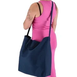 Torba bawełniana OEKO-TEX® 40 x 13 x 44cm 220g/m² / Ciemnoniebieski LT95386-N0010