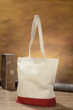 Torba bawełniana VIBO 340 g / Czerwony 20812-04