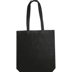 Torba bawełniana z długimi uszami 180 g/m2 PIOTR / Czarny 6548203