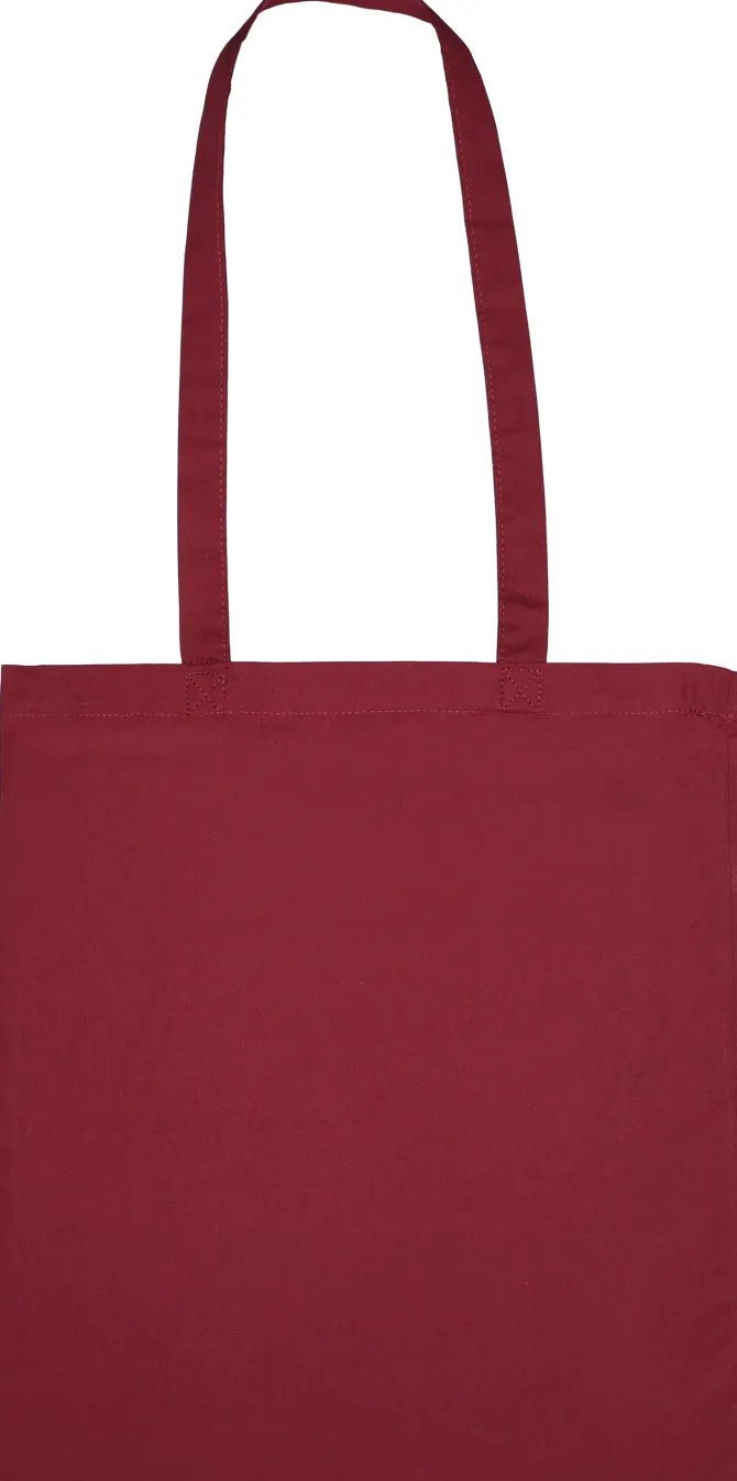 Torba bawełniana z długimi uszami 140 g/m2 COPENHAGEN / Bordowy 088002