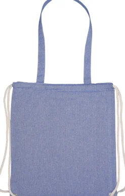 Torba bawełniana z długimi uszami z recyklingu 140 g/m2 ADDISON / Beżowy 254306