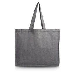 Torba bawełniana z recyklingu 190g/m2 / Fashionista / Czarny IP31114911
