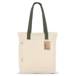 Torba Canvas InSideOut Reuuz 33 x 42 x 10 cm / Ecru / Oliwkowa zieleń LT57116-N5443