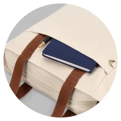 Torba Canvas InSideOut Reuuz 33 x 42 x 10 cm / Ecru / beżowy LT57116-N5455