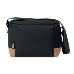 Torba chłodząca 600D RPET / Czarny MO2504-03