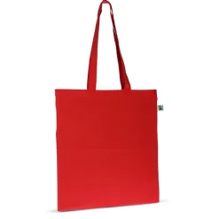 Torba Fairtrade długa 140g 38x42 / Czerwony LT95253-N0021