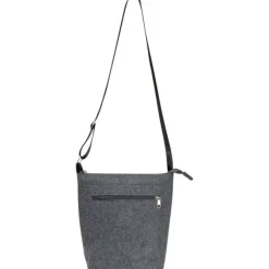 Torba filcowa na ramię rPET LAGOS / Ciemnoszary 431377