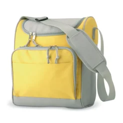Torba izotermiczna z kieszenią / żółty IT3101-08