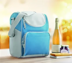 Torba izotermiczna z kieszenią / Błękitny IT3101-66