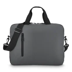 Torba na laptopa PU SoMa Messenger Bag 28 x 38 x 5 cm / Szary LT95341-N0061