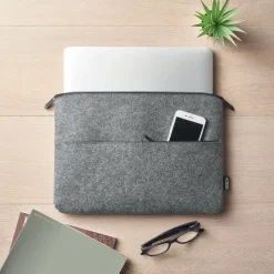 Torba na laptopa z filcu RPET / Szary MO6419-07