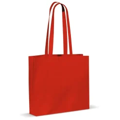 Torba na ramię bawelna OEKO-TEX® 140g/m² 40x10x35cm / Czerwony LT95160-N0021