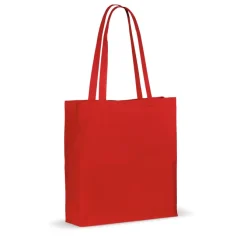 Torba na ramię bawelna OEKO-TEX® 140g/m² 38x10x42cm / Czerwony LT95158-N0021