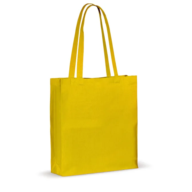 Torba na ramię bawelna OEKO-TEX® 140g/m² 38x10x42cm / żółty LT95158-N0041