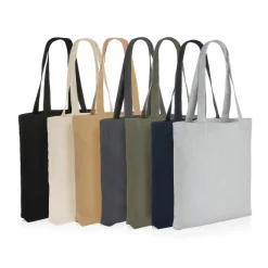 Torba na zakupy AWARE™, bawełna z recyklingu / Biały P762.930