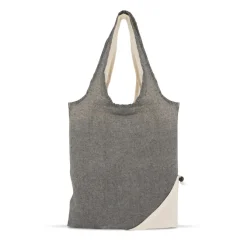 Torba na zakupy Bawełna z recyklingu OEKO-TEX® 140g/m² 38x42cm / Szary LT95250-N0061