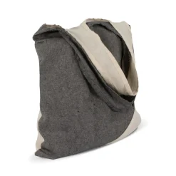 Torba na zakupy Bawełna z recyklingu OEKO-TEX® 140g/m² 38x42cm / Szary LT95250-N0061