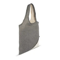Torba na zakupy Bawełna z recyklingu OEKO-TEX® 140g/m² 38x42cm / Szary LT95250-N0061