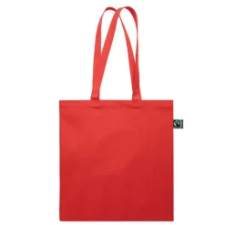 Torba na zakupy Fairtrade 180 g / Czerwony MO2590-05