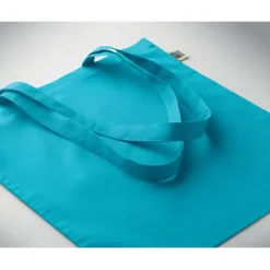 Torba na zakupy Fairtrade 180gr / Turkusowy MO2589-12