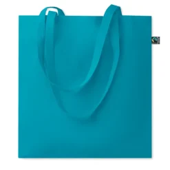 Torba na zakupy Fairtrade 180gr / Turkusowy MO2589-12