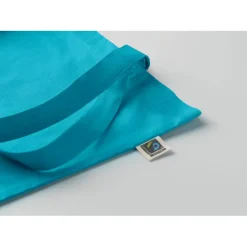 Torba na zakupy Fairtrade 180gr / Turkusowy MO2589-12