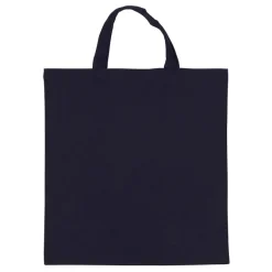 Torba na zakupy OEKO-TEX® color short 140g/m² 38x42 cm / Ciemnoniebieski LT95256-N0010