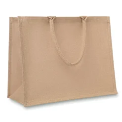 Torba na zakupy z juty / Beżowy MO8965-13
