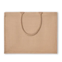 Torba na zakupy z juty / Beżowy MO8965-13