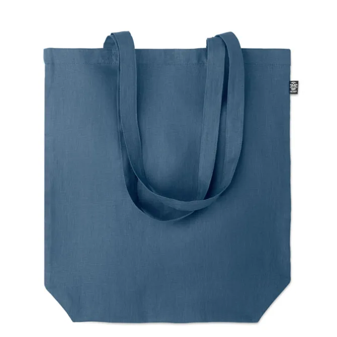 Torba na zakupy z konopi / Granatowy MO6162-04