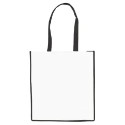 Torba non-woven 75g/m² / Biały / czarny LT91479-N0102