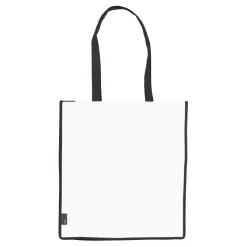 Torba non-woven 75g/m² / Biały / czarny LT91479-N0102