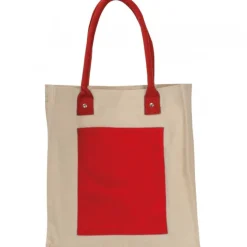 Torba płócienna z długimi uszami 320 g/m2 RODOLFO / Niebieski 6521804