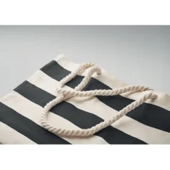 Torba plażowa bawełna 220gr/m² / Czarny MO2126-03