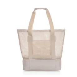 Torba plażowa, na zakupy, torba termoizolacyjna AWARE™ RPET / Beżowy P422.4919