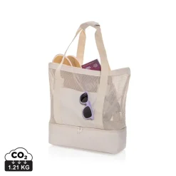 Torba plażowa, na zakupy, torba termoizolacyjna  AWARE™ RPET / Beżowy P422.4919