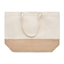 Torba plażowa, płótno 280gr/m² / Beżowy MO6720-13