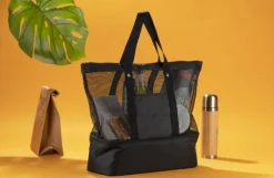 Torba plażowa termiczna SAND / Czarny 20514-02