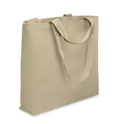 Torba plażowa z płótna 320 gr/m² / Khaki MO2485-39