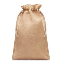 Torba prezentowa z juty 30x47cm / Beżowy MO9930-13