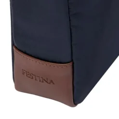 Torba reporterska Button Navy & Brown / Granatowy FTR426N