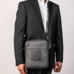 Torba reporterska Logomania Grey / Szary NTR203J