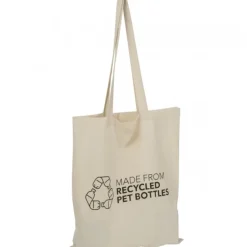 Torba rPET z recyklingu z długimi uszami STUTTGART / Beżowy 525013