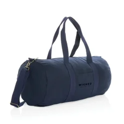 Torba sportowa, podróżna AWARE™, bawełna z recyklingu / Niebieski P707.195