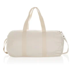 Torba sportowa, podróżna AWARE™, bawełna z recyklingu / Biały P707.190
